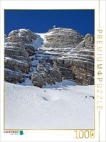 Puzzle Calvendo Le Dachstein | 1000 PièCes, Format Assemblé 64 × 48 Cm | Puzzle