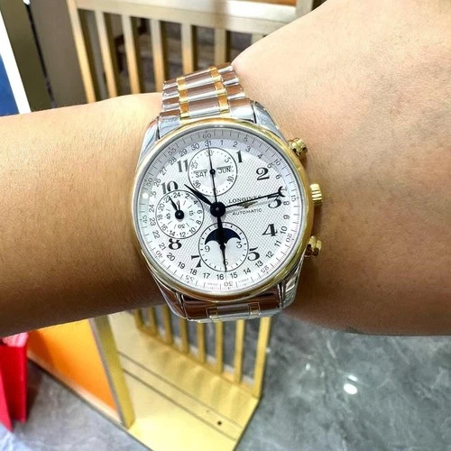 Longines Master Collection 40mm Men's Watch - Silver Dial (Ref. L26735787)