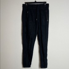 Athleta Women  s Black Cabo Linen Joggers Size 2
