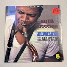 SEALED!! Jr. Walker "Soul Session" US Funk Rock Vinyl Lp SOUL S702 Rare Motown