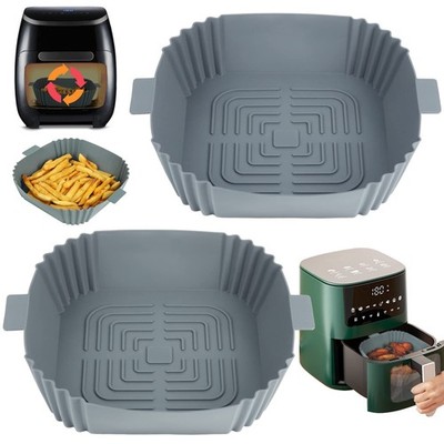 Silikonform Heißluftfritteuse Silikoneinsatz für Cosori/Ninja Air Fryer Zubehör