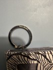 Vera Bradley Double ID Moon Shadow Meadow Wallet Grey/ White Pre-owned — photo 5