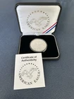 2004 Silver American Eagle 1 oz Brilliant Uncirculated Coin W/ Certificate & Box