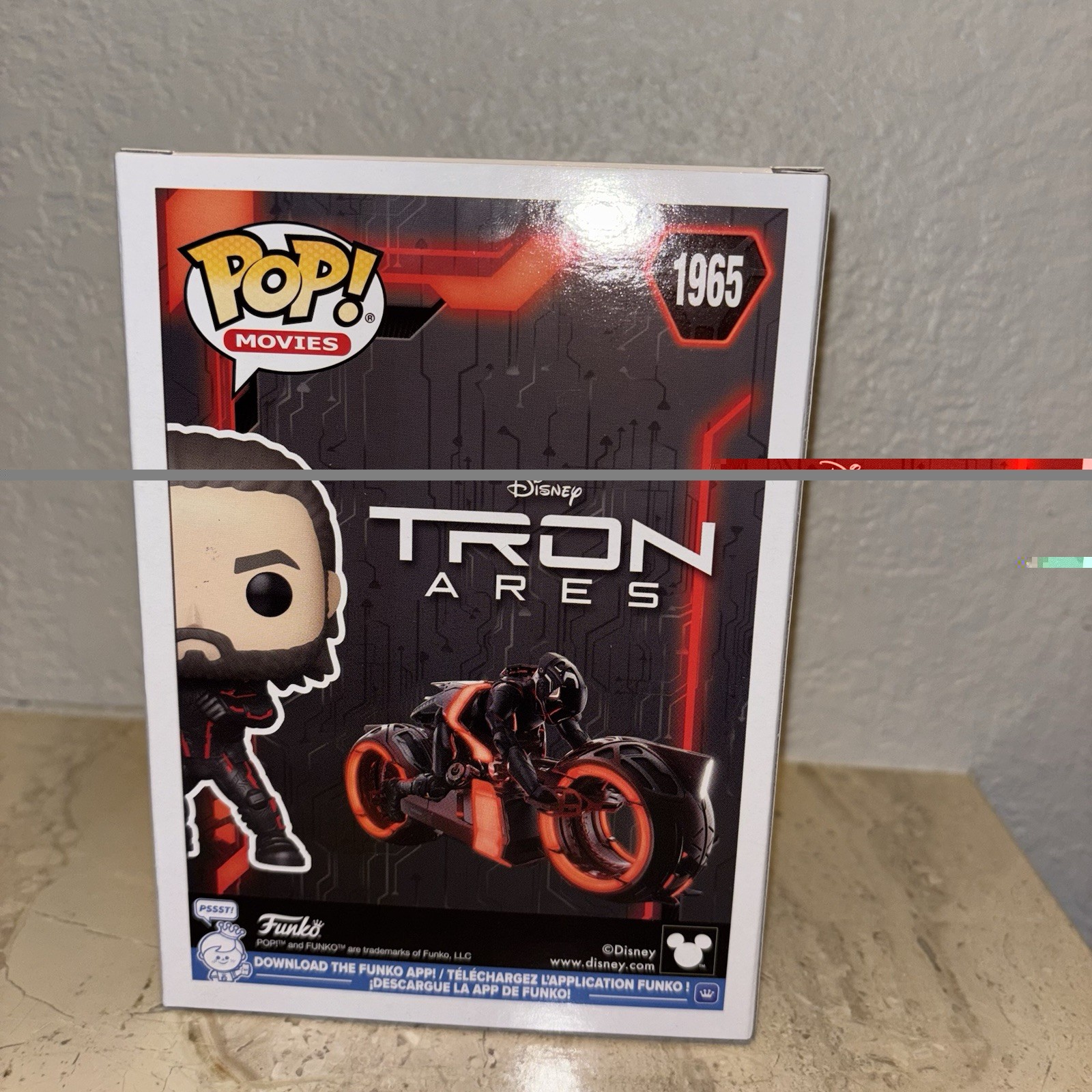 Tron Ares Movie Premiere Hat Funko Pop Light Up Wristband and Popcorn Bucket New