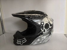 Casco de motocross Fox Racing V2 Pilot talla pequeña negro todoterreno