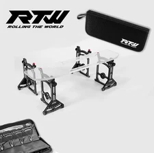 RC Chassis Setup System W/Carry Case for 1/10 RC Onroad Car, Drift Car