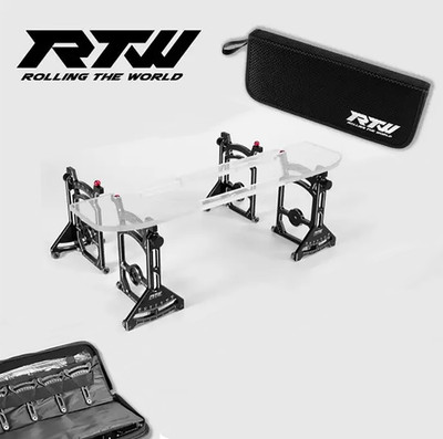 RC Chassis Setup System W/Carry Case for 1/10 RC Onroad Car, Drift Car