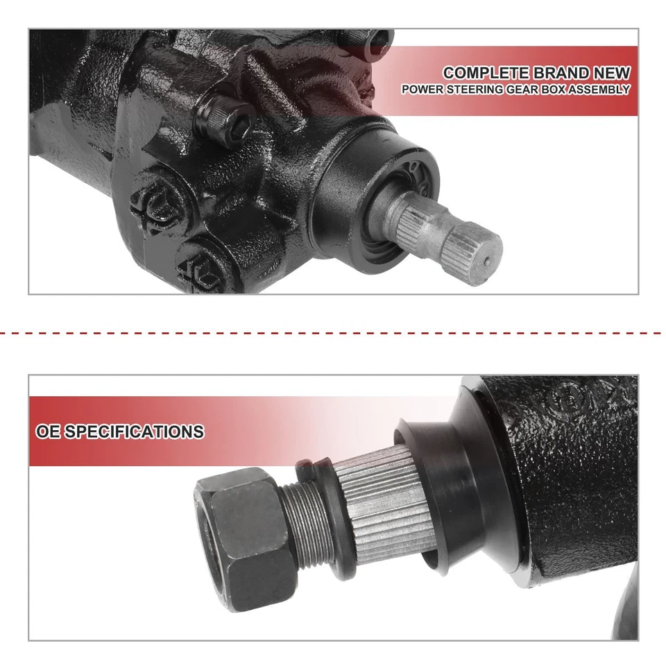 Kit de caja de cambios de conversión de dirección asistida para 59-64 Chevy Bel Air Impala serie 500 Foto 3 de 4