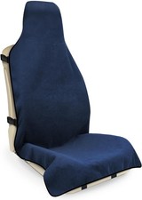 Waterproof Sweat Towel Seat Cover, Premium Car Seat Towel one Navy Blue