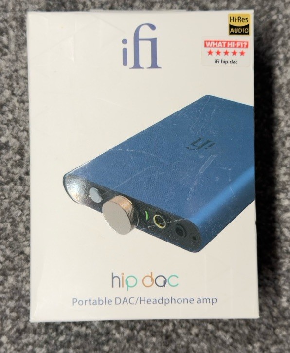 iFi Hip dac Portable Balanced DAC Headphone Amplifier USB DAC Deep Blue/green