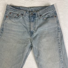 Levi's 510 Blue Jeans Men's Size 29x32 Fit 28x30 Denim Light Wash