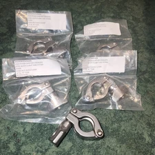 (5) Andron AC13HH4075 Sanitary Vacuum Clamp - Fitting Tri Clover Type (34680-E2)