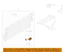 FORD OEM 11-16 F-250 Super Duty Radiator Components-Water Outlet BC3Z8592D
