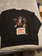 Road Warriors Legion of Doom WWF Crewneck Sweater Wrestling WWE Hawk Animal