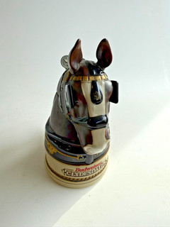 1995 World Famous Budweiser Clydesdale Stein Original Box Made in Germany