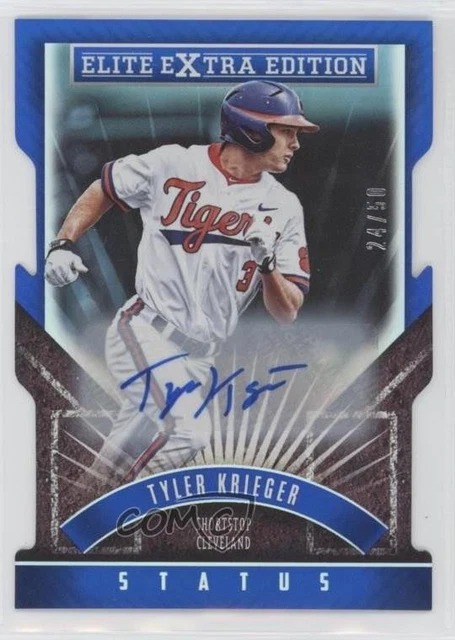 2015 Panini Elite Extra Edition 24/50 Tyler Krieger #125 Auto tp9