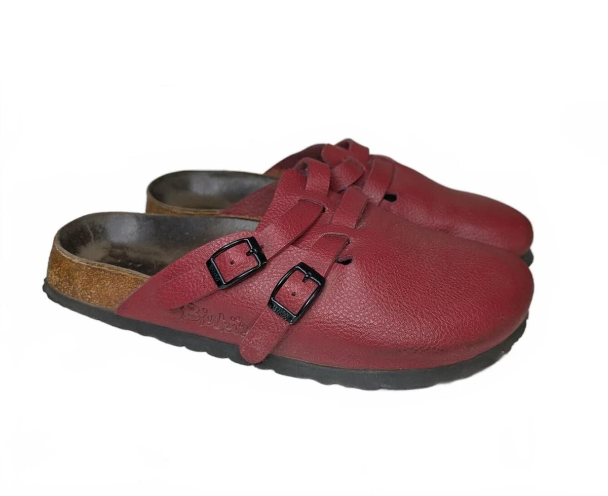 超希少!Birkenstock Birki's Camden Clogs red birkis camden products for sale | eBay