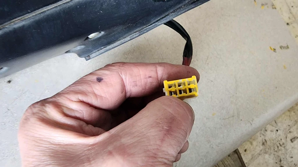 96-00 Toyota RAV4 4 DOOR OEM Power Right Passenger Side View Mirror BLACK Foto 4 de 4