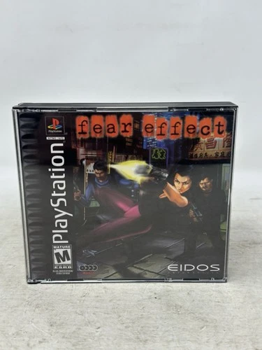 Fear Effect PS1 (Sony Playstation 1) CIB Perfect Mint w/Reg Card