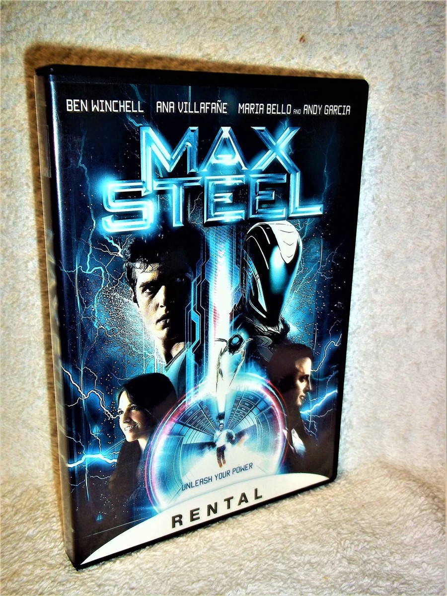 Max Steel (DVD, 2017) Ben Winchell Andy Garcia Maria Bello sci-fi