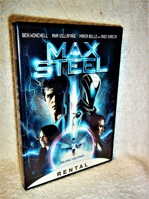 Max Steel (DVD, 2017) Ben Winchell Andy Garcia Maria Bello sci-fi action FP 