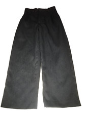 George Black Dress Pants Slacks Youth Boy  s 6 Adjustable Waist Wedding Formal
