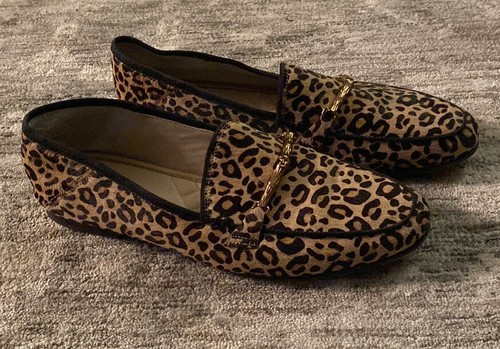 J. McLaughlin Womens Loafer - Size 9.5 - Cheetah Print