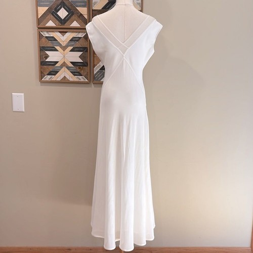Ralph Lauren Collection Sleeveless Off-the-Shoulder V-Neck Knit Jersey Gown S - Picture 6 of 14