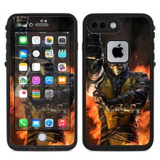 Skin Decal for Lifeproof iPhone 7 Plus Fre Case / Scorpion Fighter