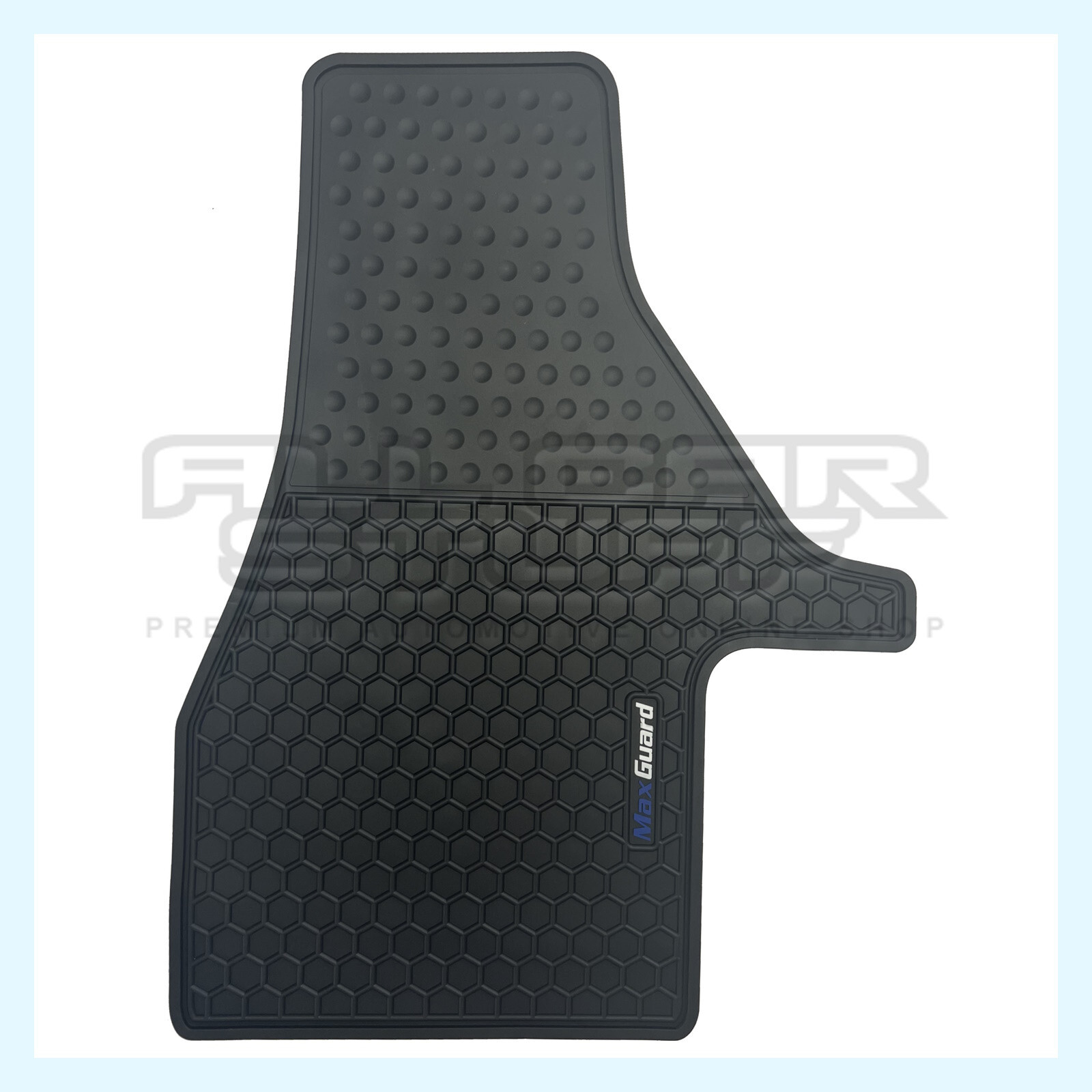 Front Pair Rubber Floor Mats for Volkswagen Transporter T6.1 06/2020
