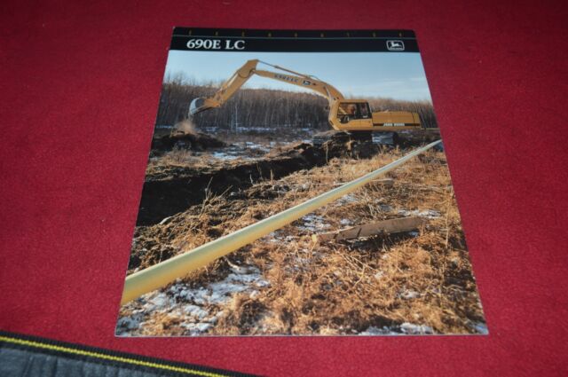 John Deere 490E Excavator Dealer/'s Brochure DCPA2