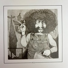 Charles Bragg Vtg Print ACLU Public Court Law American Civil Liberties Union Art