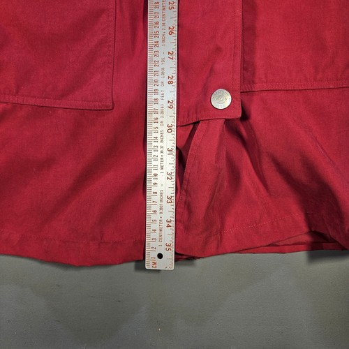 Vintage Preston & York Sport Women's Red Long Sleeve Full Zip Jacket Size M Hood - Picture 6 of 9