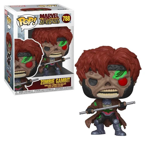 Funko Pop Marvel Zombies #788 Zombie Gambit - Figura de vinilo NUEVO
