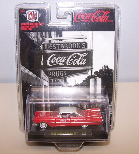 M2 Machines 1959 Cadillac Series 62 ~ A16 Limited Edition Coca-Cola
