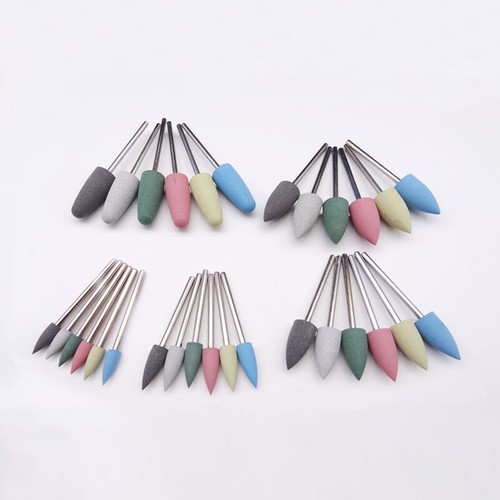 6/12 pcs Grinding Wheel Polishing 4/6/8/10mm For Dremel Rotary Tool Shank 2.35mm - Picture 2 of 12