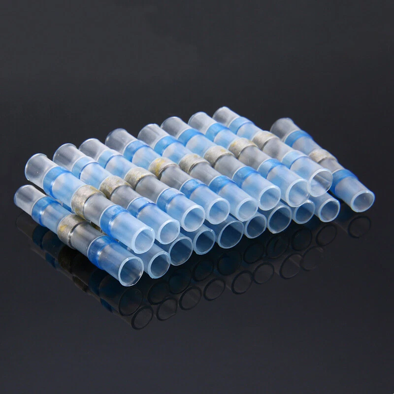 1200Pcs Solder Sleeve Heat Shrink Seal Wire Connectors Butt Terminals Waterproof - image 2 of 4