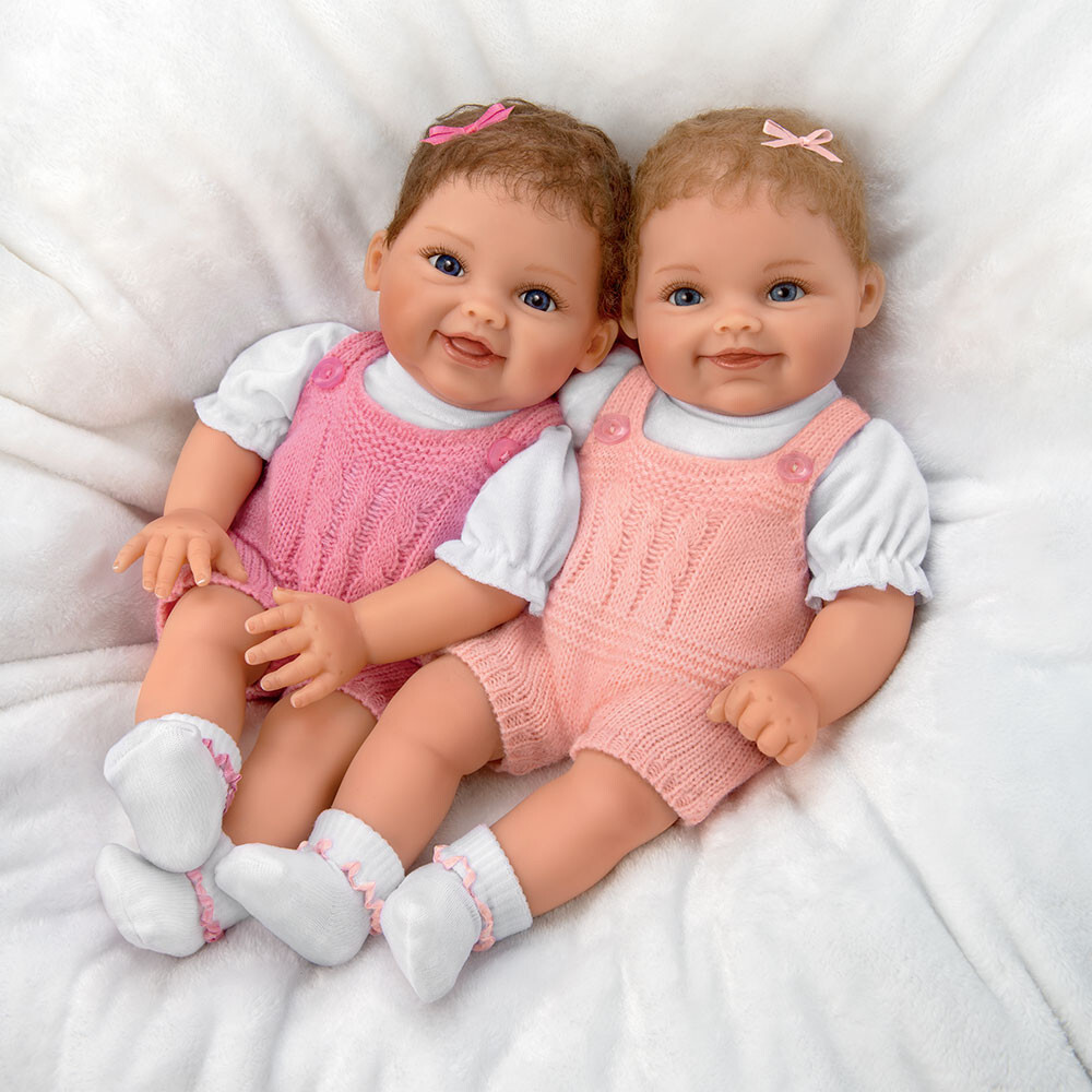Ashton Drake Wishes Come True, Times Two Twin Baby Dolls by