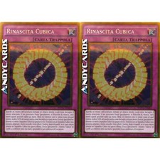 2x KUBISCHE WIEDERGEBURT • (Cubic Rebirth) • Gold Rare • MVP1 ITG43 • 1Ed • YUGIOH!