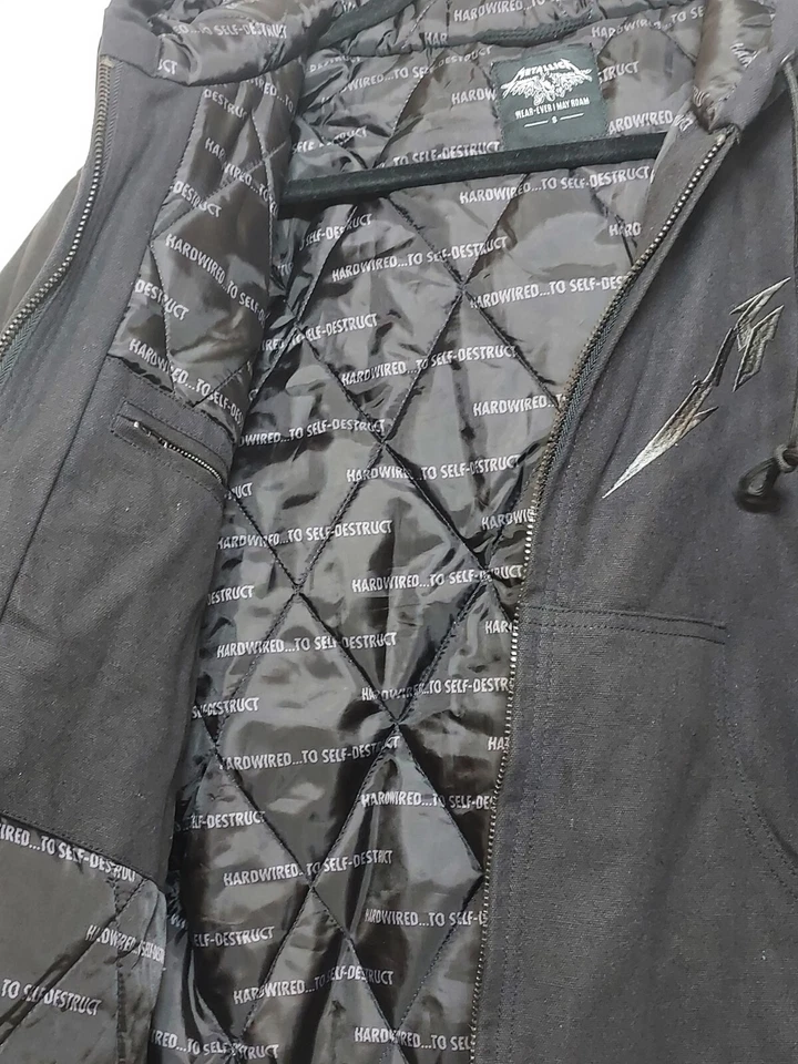 Chaqueta Metallica Hombre Talla S Con Capucha '18 Worldwired Tour Hardwired To Self Destruct Foto 3 de 4