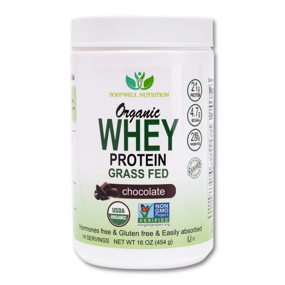 Proteína de suero en polvo orgánica de 3 lb (paquete de 3) Foto 3 de 4