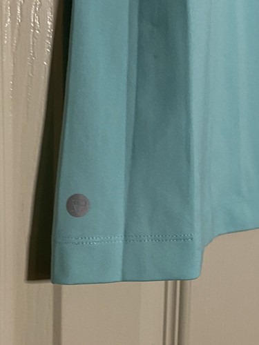 EP New York FEELIN GROOVY SLEEVELESS Golf POLO with PICOT DETAIL small - Picture 5 of 6