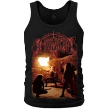 Immortal "Diabolical Fullmoon Mysticism"   Black  TANK TOP  T-Shirt mayhem
