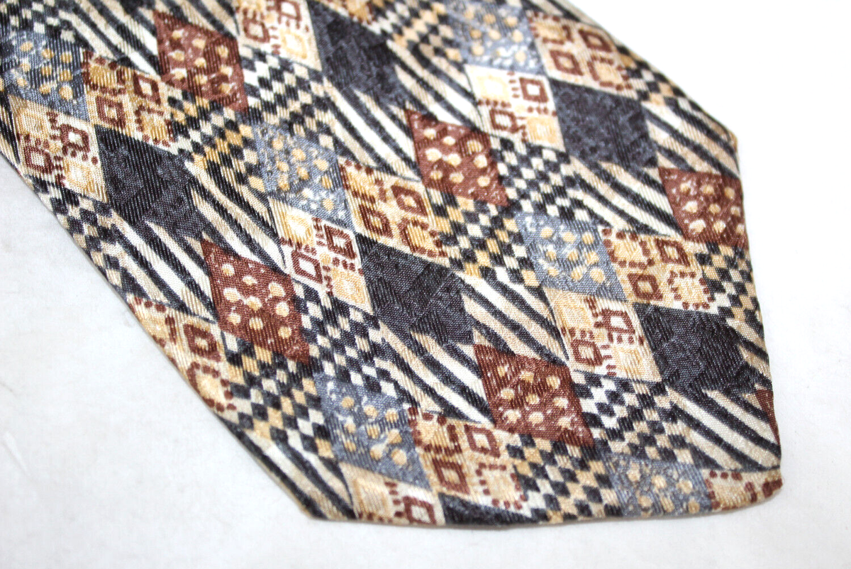 BRUNO GABRIELI Silk tie Made in Italy F47772 | eBay