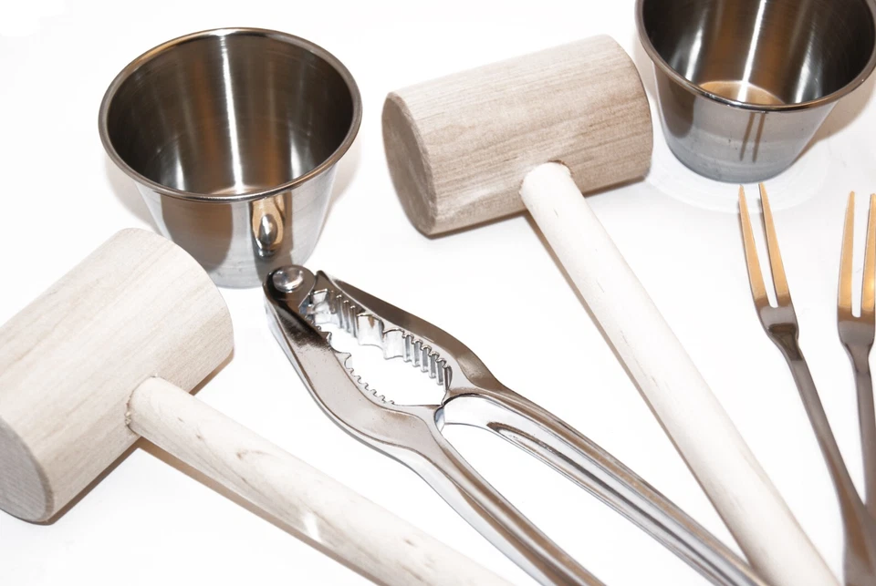 (2) Person Crab Eating Utensil Kit (8) Piece Kit - Image 4 of 4