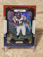 2023 Panini Prizm Red White & Blue John Randle #196 - Minnesota Vikings