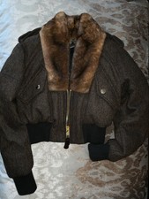 Burberry Prorsum Short Goose Down Bomber Jacket Eu 36 Made In Italy