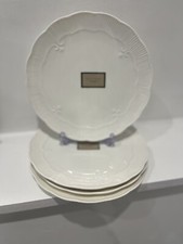 White Plates Jeff Banks Side Pour La Maison 20cm Scalloped Patterned 2pcs