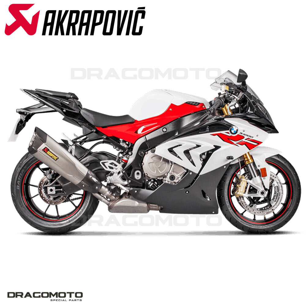 BMW S 1000 RR 2017-2018 Exhaust AKRAPOVIC Titanium S-B10SO6-HDVDZT