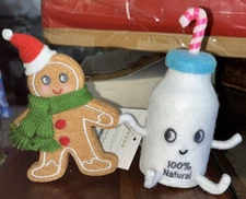 2024 TARGET WONDERSHOP FELT GINGERBREAD COOKIE AND MILK DUO